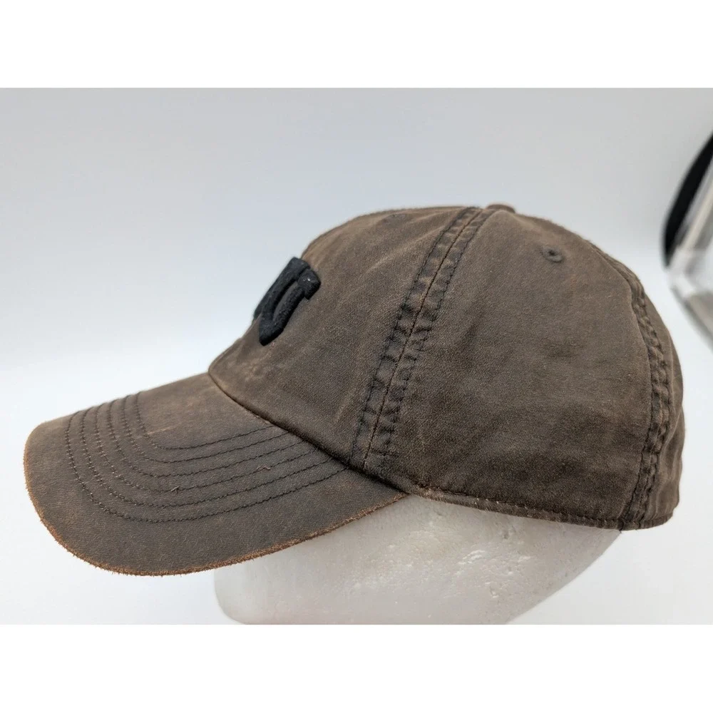 TCU Horned Frogs 47 Twins Brown Distressed Adjustable Baseball Hat OSFA